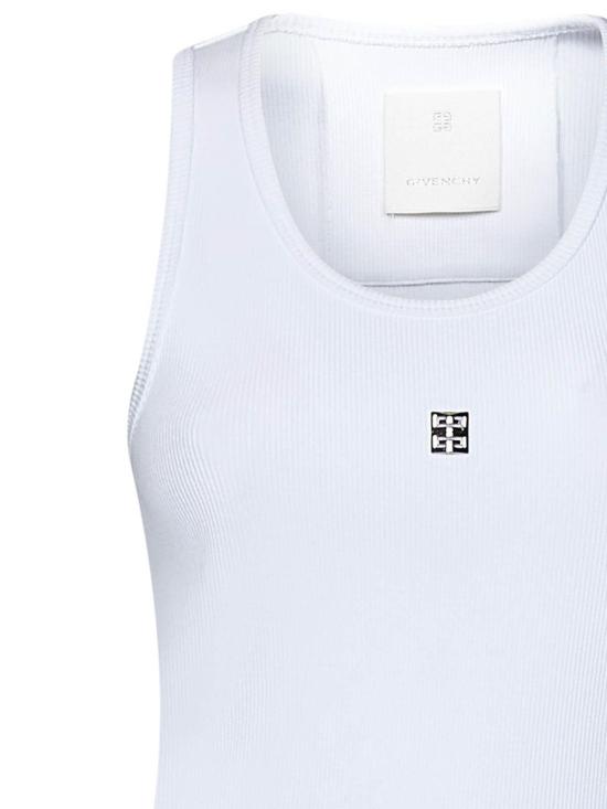  지방시 민소매 티셔츠 BW70CH3YHY100 White - GIVENCHY