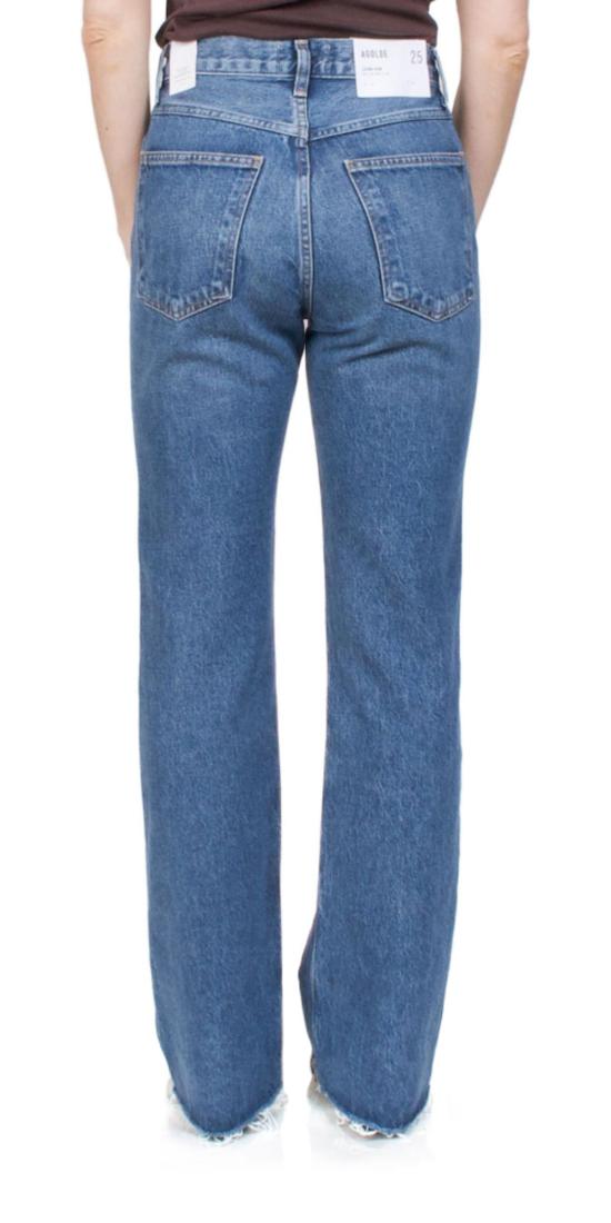  에이골디 데님 팬츠 아골드 리나 진스 플라시보(빈티지 다크 인디고) - AGOLDE