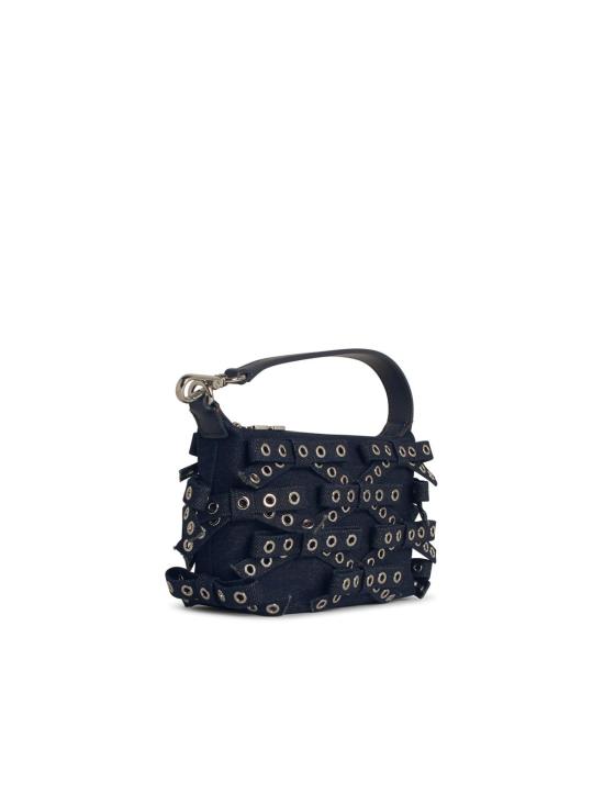 25SS 가니 토트백 A6378642 Navy - GANNI