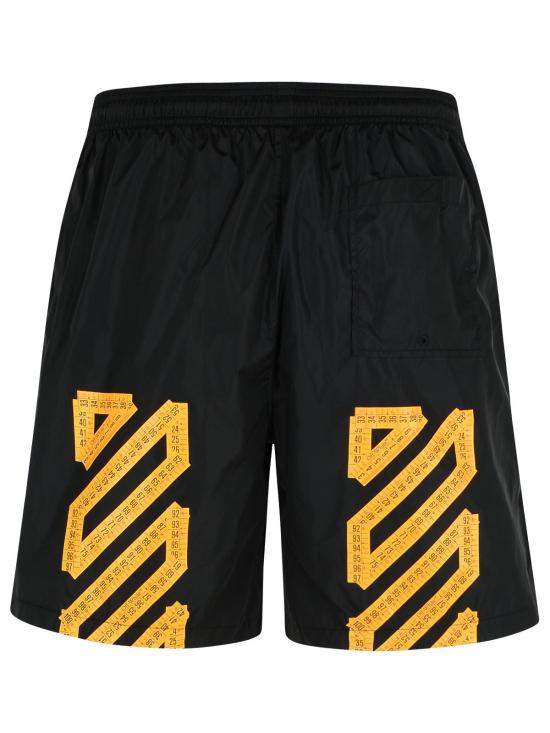 25SS 오프화이트 스윔팬츠 OMFD013S25FAB0031015 Black - OFF WHITE