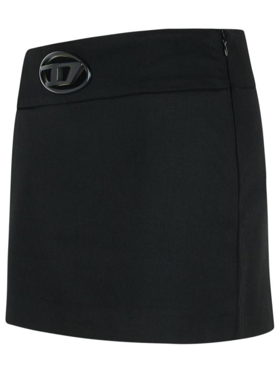 25SS 디젤 숏 스커트 A14388 0PHAL9XXA Black - DIESEL