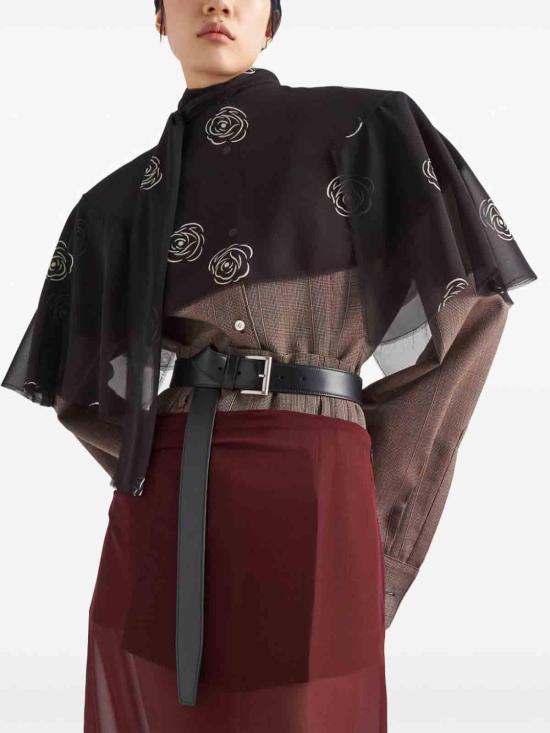  프라다 벨트 1CC537ASKF0002 Black - PRADA