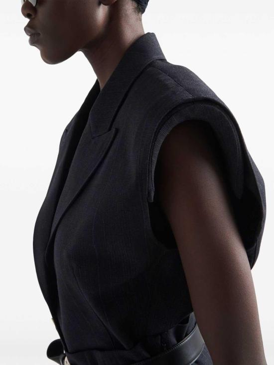  프라다 수트 자켓 P567OHSOOO14XIF0124 Dark Blue - PRADA