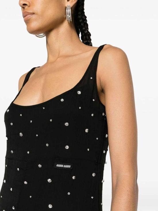 24FW 미우미우 스커트 MF5219SOOO139IF0002 Black - MIU MIU