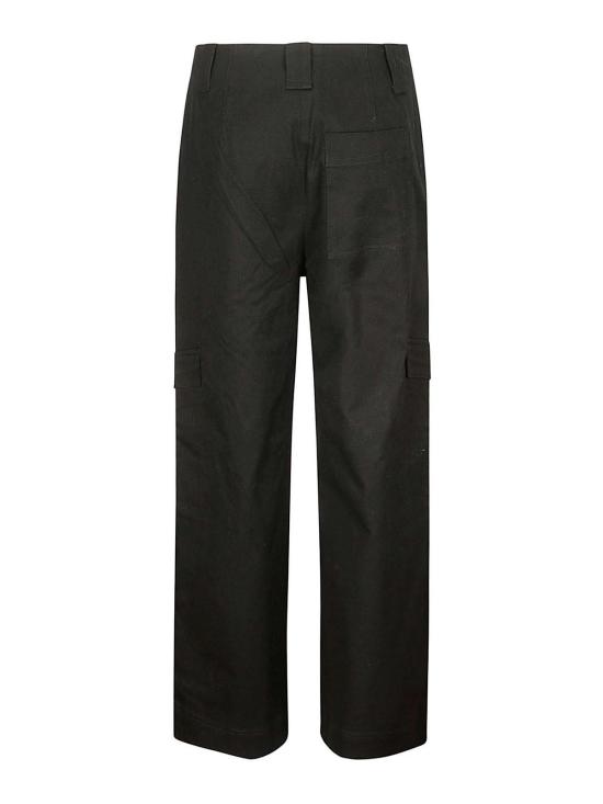  가니 스트레이트 팬츠 F9612099 Black - GANNI