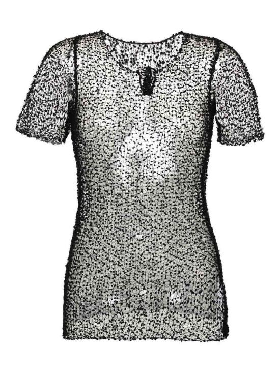 24FW 마르지엘라 반팔 티셔츠 S29HL0009M13007900 Black