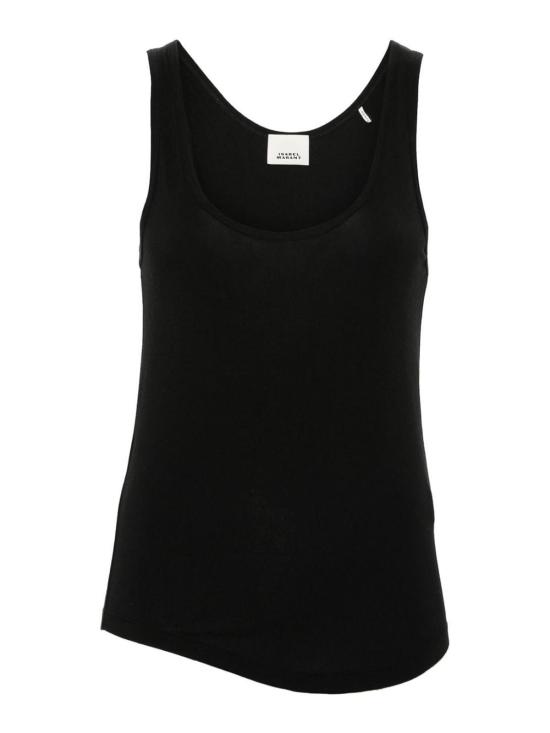  이자벨마랑 민소매 티셔츠 TS0205FBB2N01I01BK Black