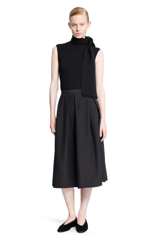  토템 셔츠 251WRT4388YA0133001 Black - TOTEME