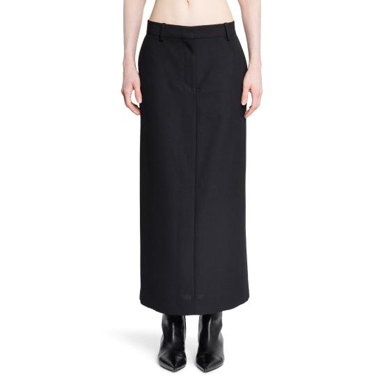  토템 롱 스커트 251WRB4288FB0026001 Black