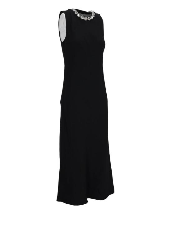  프라다 롱 원피스 P3O31RSOOO155ZF0002 Black - PRADA