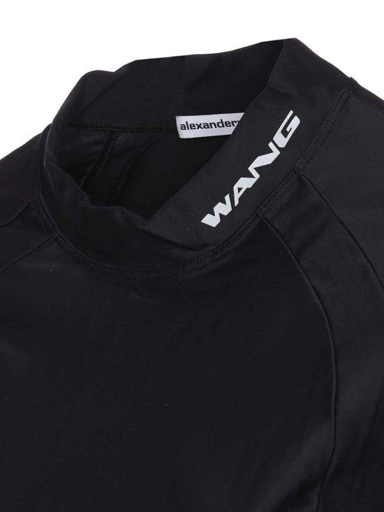 25SS 알렉산더 왕 반팔 티셔츠 4CC1251533001 Black - ALEXANDER WANG