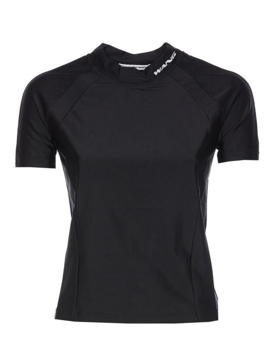 25SS 알렉산더 왕 반팔 티셔츠 4CC1251533001 Black