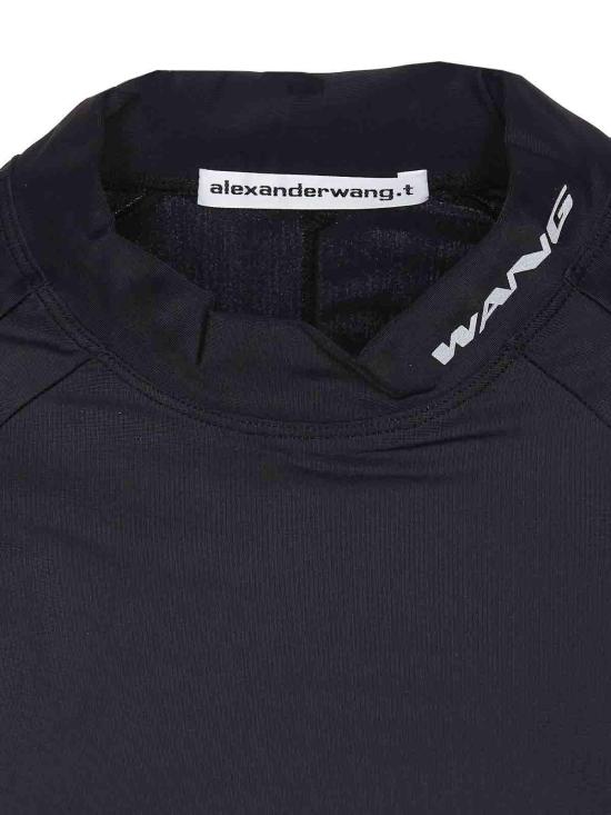 25SS 알렉산더 왕 반팔 티셔츠 4CC1251533001 Black - ALEXANDER WANG