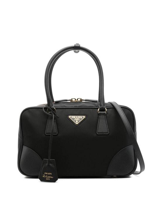 프라다 리에디션 1978 리나일론 미다엄 토트백  1BB115VTOOR064F0002 Black