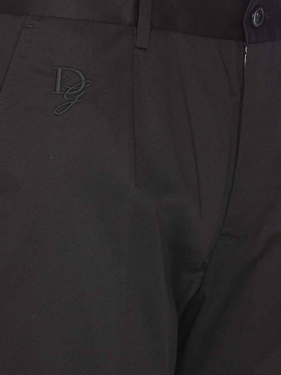 25SS 돌체앤가바나 스트레이트 팬츠 GY6IEZGJ090N0000 Black - DOLCE & GABBANA