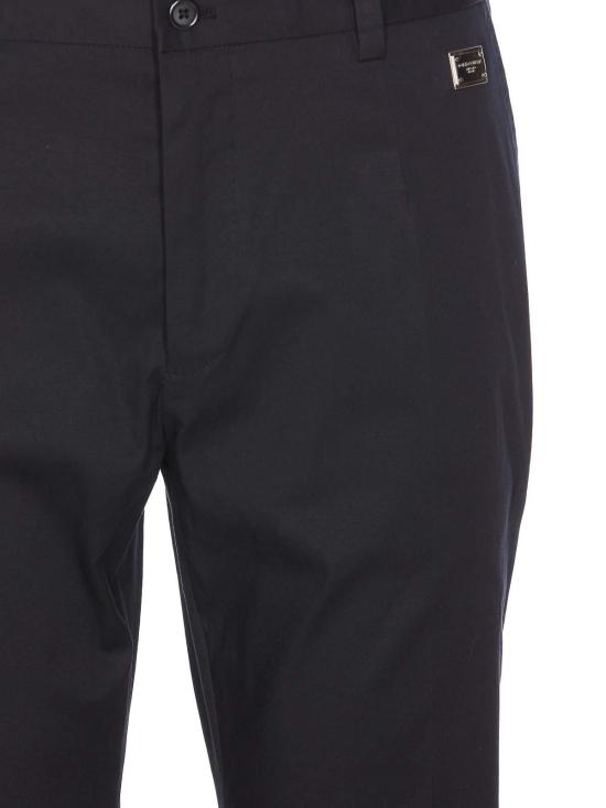 26SS 돌체앤가바나 스트레이트 팬츠 GW13ETFUFNVN0000 Black - DOLCE & GABBANA