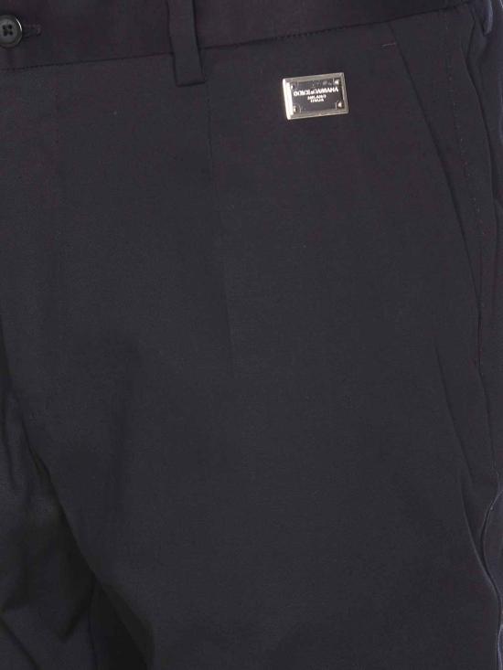 26SS 돌체앤가바나 스트레이트 팬츠 GW13ETFUFNVN0000 Black - DOLCE & GABBANA