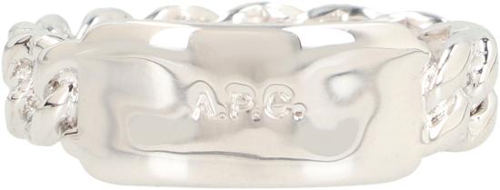 24FW 아페쎄 반지 MEACCM70686 RAB silver - A.P.C.