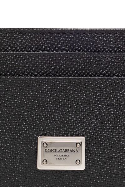 24FW 돌체앤가바나 가죽소품 BP0330AG219 80999 black - DOLCE & GABBANA