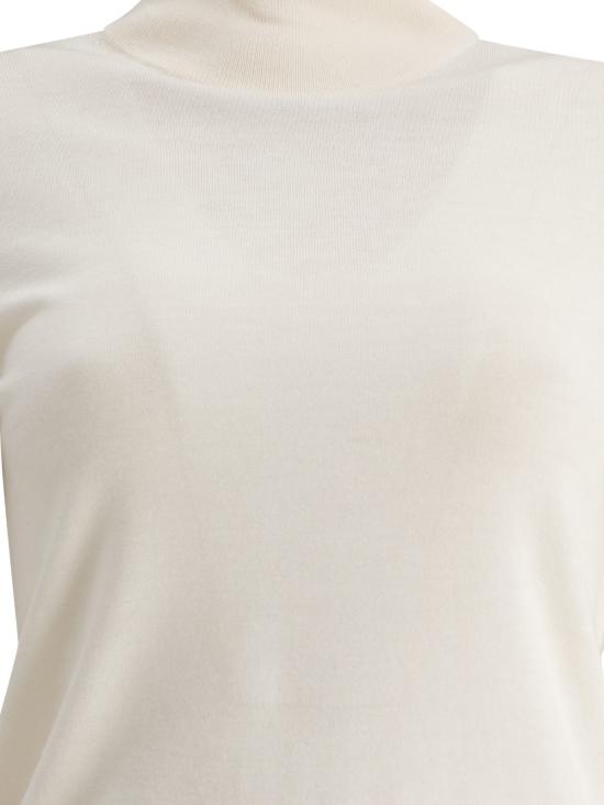 25SS 막스마라 터틀넥 2511361011600PATRONI001 White - MAX MARA