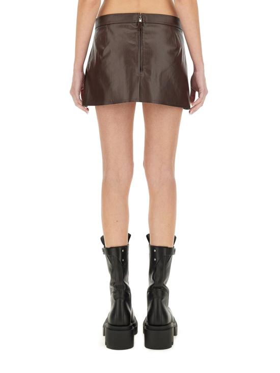 25SS 릭 오웬스 숏 스커트 RP01E7371 BROWN - RICK OWENS