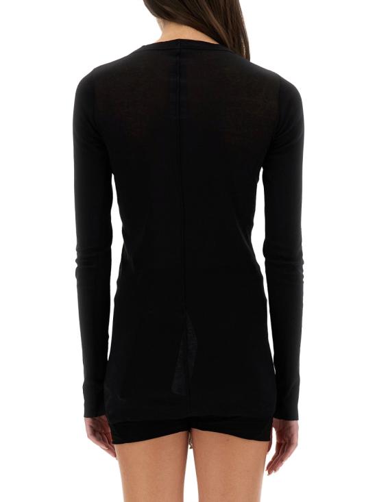 25SS 릭 오웬스 긴팔 티셔츠 RP01E7202 BLACK - RICK OWENS