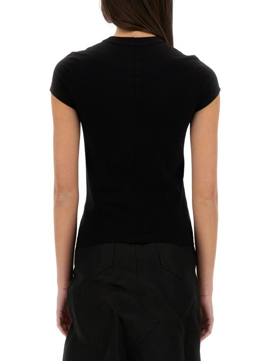 25SS 릭 오웬스 반팔 티셔츠 RP01E7235 JA09 BLACK - RICK OWENS