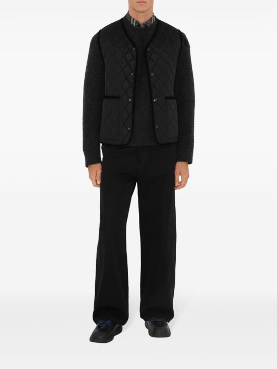 25SS 버버리 베스트 8104909A1189 BLACK - BURBERRY