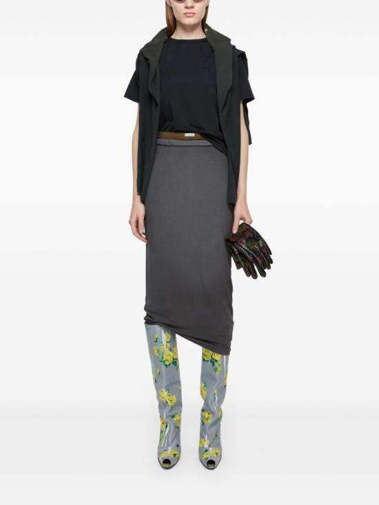 25SS 아크네 스튜디오 반팔 티셔츠 CL0309900 BLACK - ACNE STUDIOS