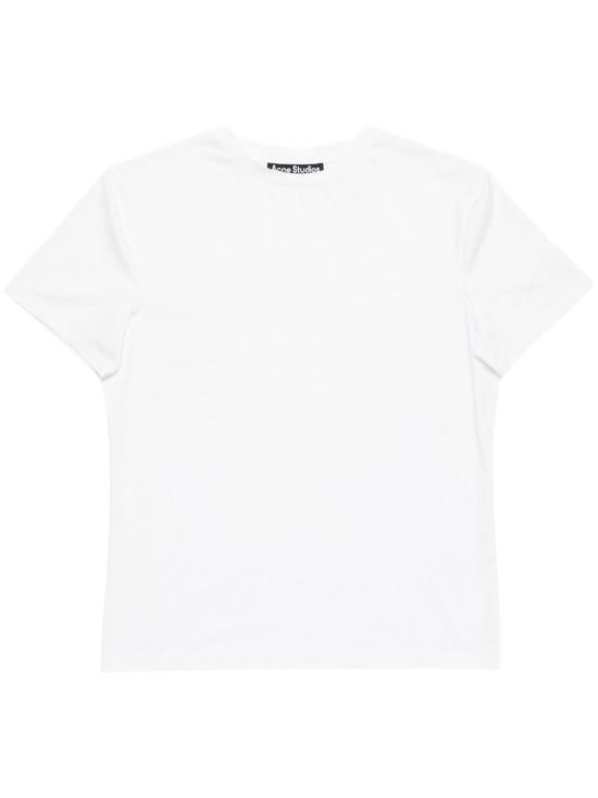 25SS 아크네 스튜디오 반팔 티셔츠 CL0309183 WHITE