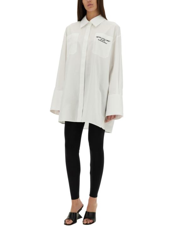 25SS 오프화이트 스트레이트 팬츠 OWVV003 BLACK - OFF WHITE