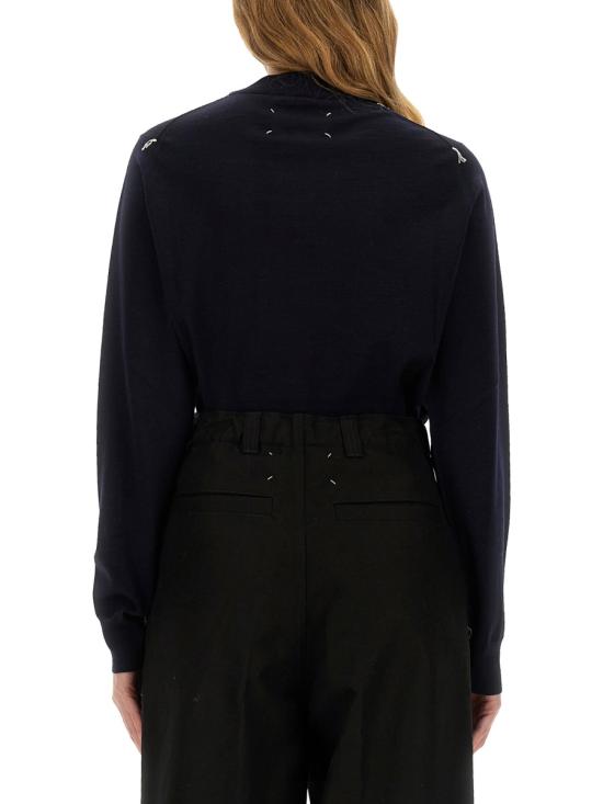 24FW 마르지엘라 스웨터 S51HL0016 BLUE - MAISON MARGIELA