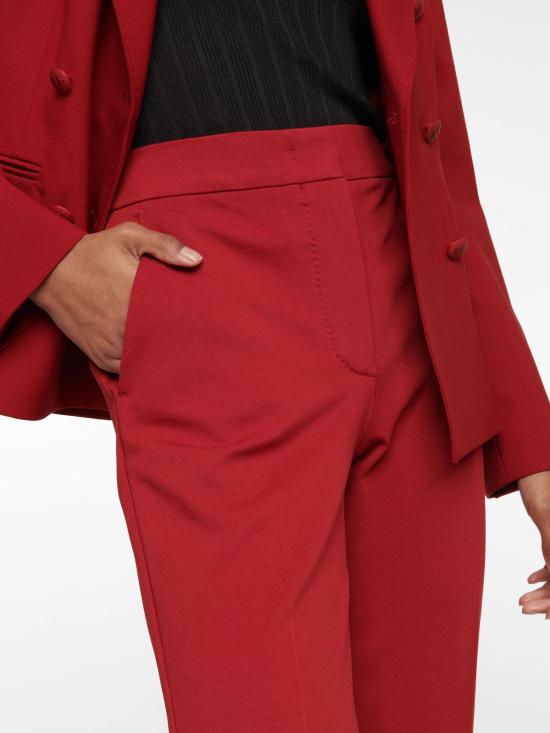 25FW 막스마라 스트레이트 팬츠 2511781011600PEGNO 007 RED - MAX MARA