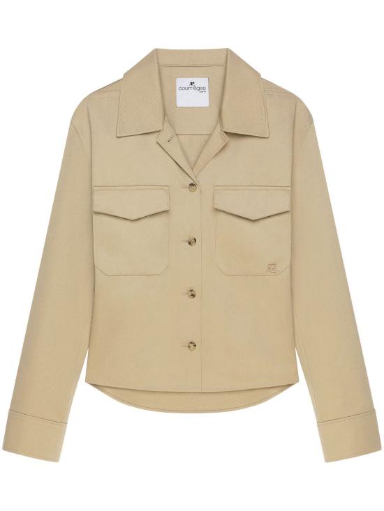 25SS 쿠레쥬 블라우스 125CCH074PL0178 1005 BEIGE