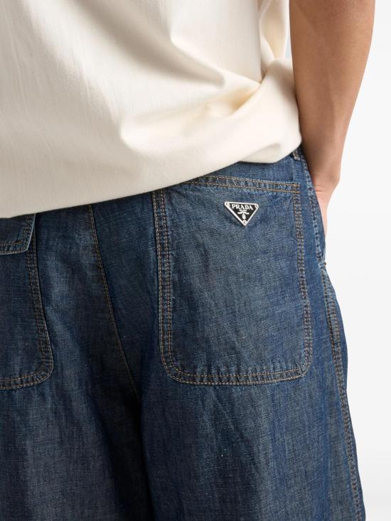 25SS 프라다 데님 팬츠 GEP403SOOO14J2 F0008 BLEU - PRADA