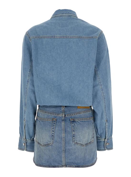 25SS 하이쿠레 숏 원피스 HEW10034DF176L0876 Blu - HAIKURE