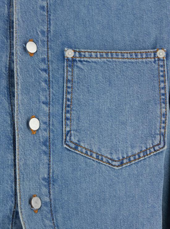 25SS 하이쿠레 숏 원피스 HEW10034DF176L0876 Blu - HAIKURE