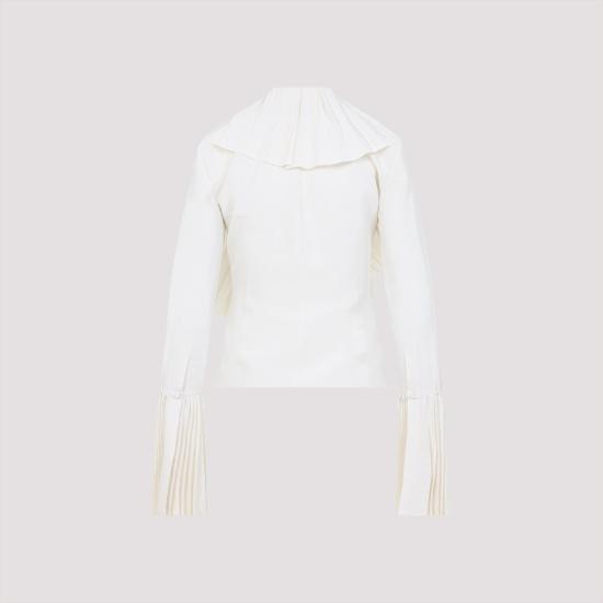 25SS 알렉산더 맥퀸 셔츠 818373 QEAF2 9015 IVORY WHITE - ALEXANDER MCQUEEN