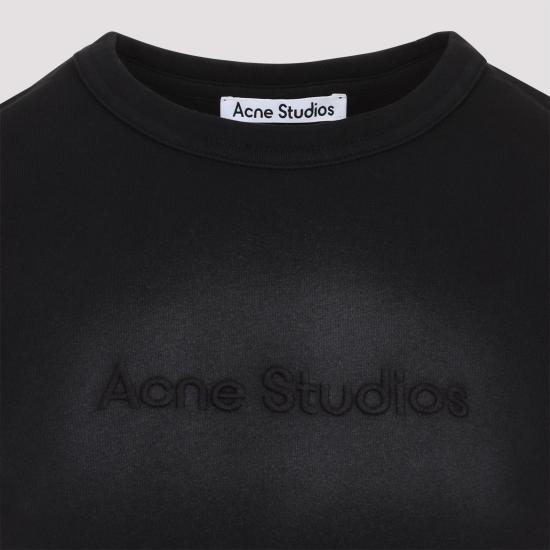 25SS 아크네 스튜디오 반팔 티셔츠 AL0457 BM0 FADED BLACK - ACNE STUDIOS