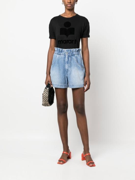 25SS 이자벨마랑 반팔 티셔츠 TS0004FAA1N09E01BK DOM - ISABEL MARANT