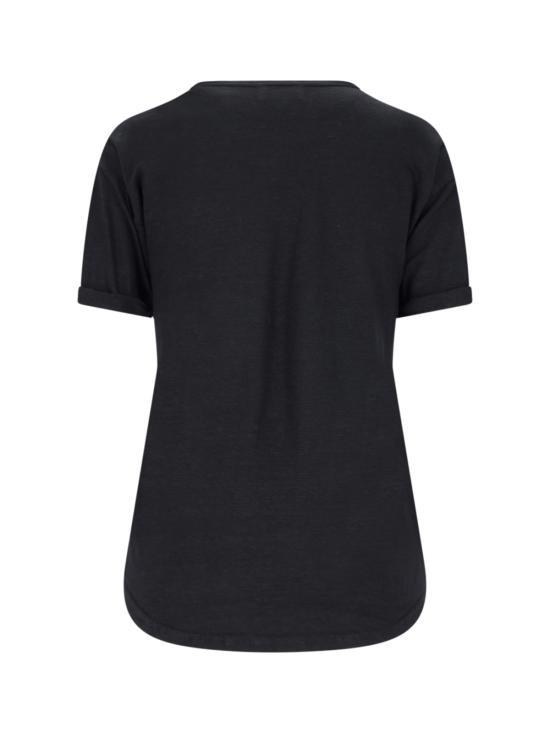 25SS 이자벨마랑 반팔 티셔츠 TS0004FAA1N10E01BK DOM - ISABEL MARANT