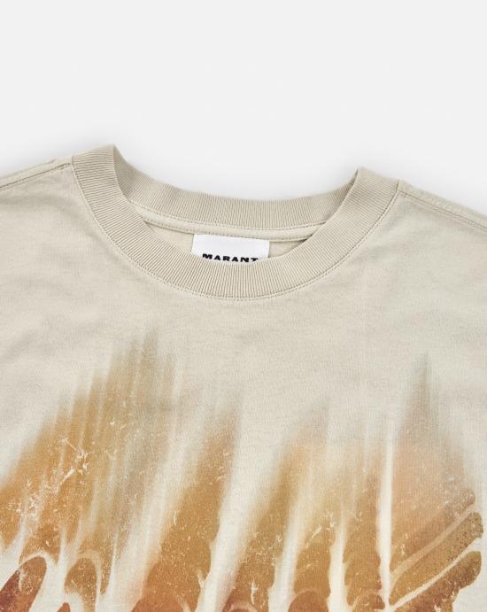 25SS 이자벨마랑 ZOELINE 조엘린 프린팅 반팔 티셔츠 TS0147FAC1N07E23EC DOM - ISABEL MARANT