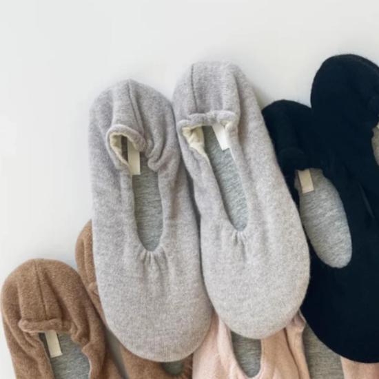  스킨 플랫 슈즈 메리 제인 발레 슬리퍼