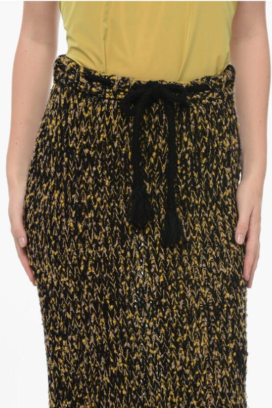  몽클레어 롱 스커트 H20949L00002 M2131 P91 Black - MONCLER