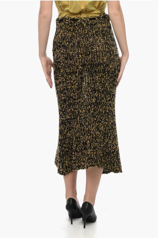  몽클레어 롱 스커트 H20949L00002 M2131 P91 Black - MONCLER