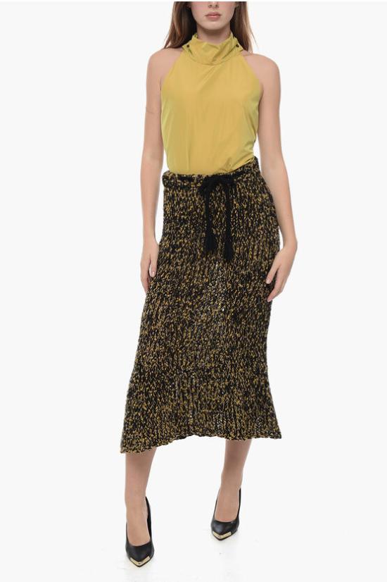  몽클레어 롱 스커트 H20949L00002 M2131 P91 Black - MONCLER