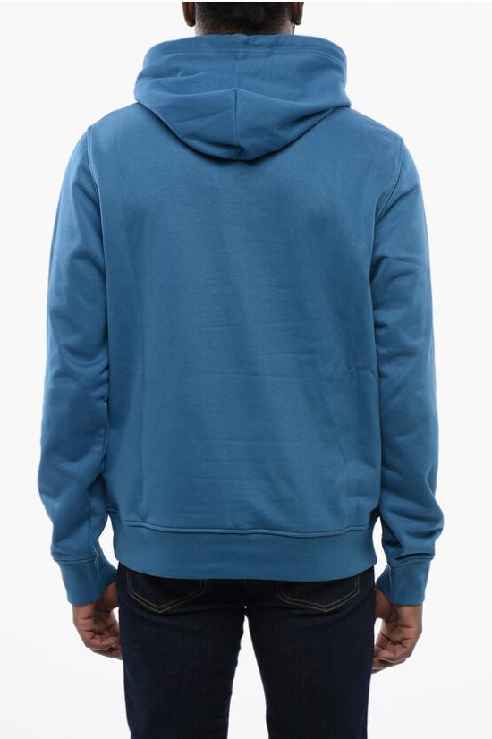  디젤 후드 티셔츠 A12516 0HAYT 8NT Blue - DIESEL