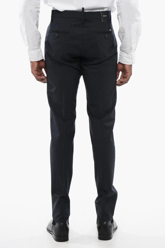  디스퀘어드2 수트 팬츠 S74KB0554 S53632 524 Black - DSQUARED2