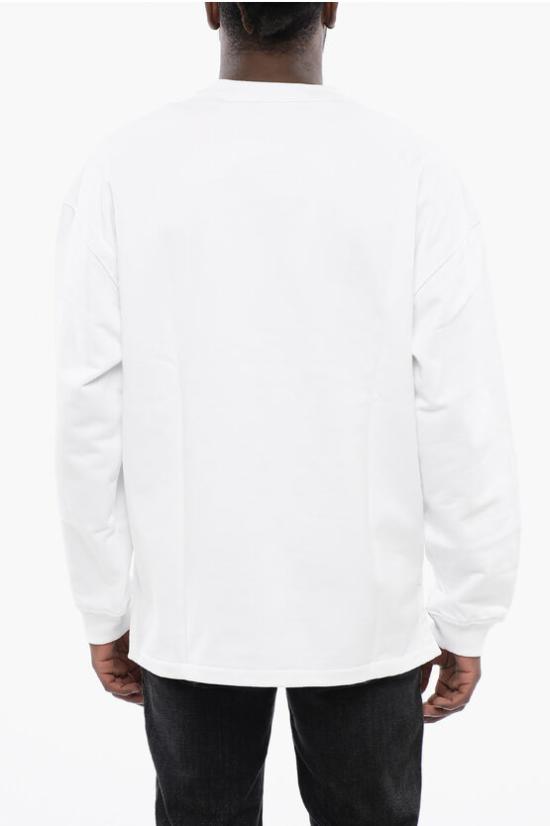  디젤 긴팔 티셔츠 A12150 0IAJH 100 White - DIESEL