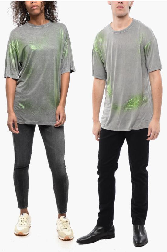  디젤 반팔 티셔츠 A12731 0DPAN 9BXB Gray